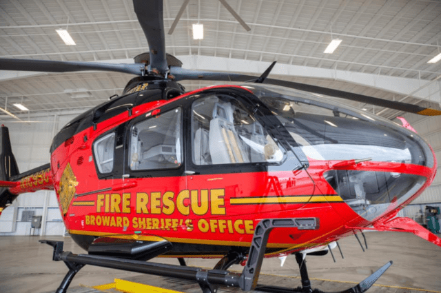 Fire Rescue helicopter