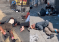 zombie-like drug addicts