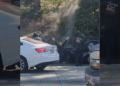 car crash victim targeted