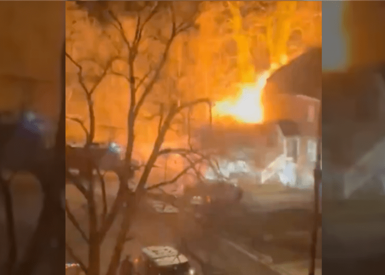 Virginia house explodes